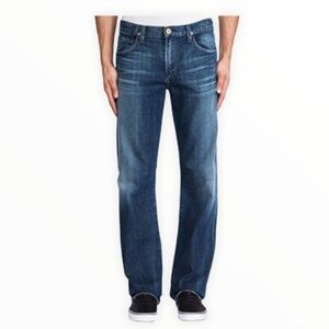Citizens Of Humanity Mens Relaxed Button Fly Indigo Blue Denim Jeans Size 34